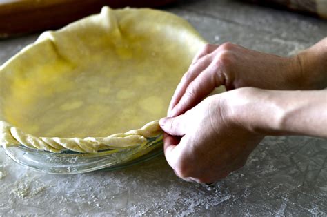 Secret to a flaky, golden pie crust that holds up to big fruit flavors?