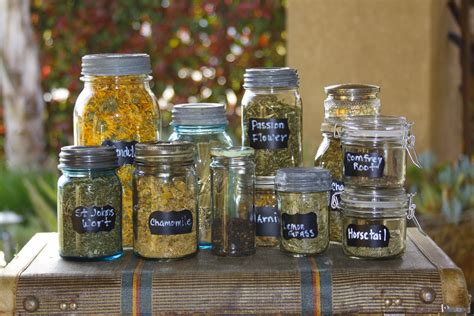 Jar Filled With Dried Herbs Free Stock Photo - Public Domain Pictures
