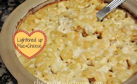 How to lighten up classic Heartland mac & cheese while keeping that big, comforting flavor?