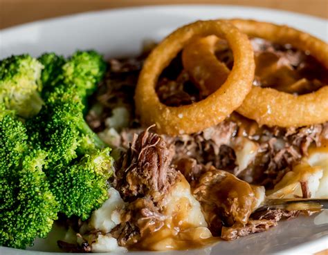 Hearty Pot Roast Dinner - Menu - Kings Family Restaurant