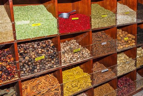 Dried herbs flowers spices — Stock Photo © alan64 #16963395