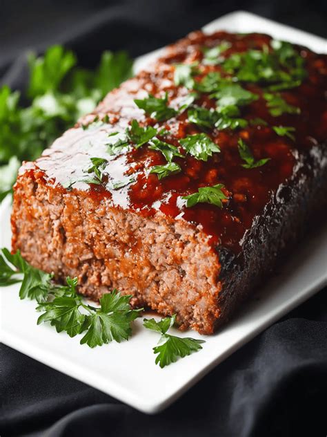 Best Moist Meatloaf Ever with Sweet Tangy Glaze to Impress