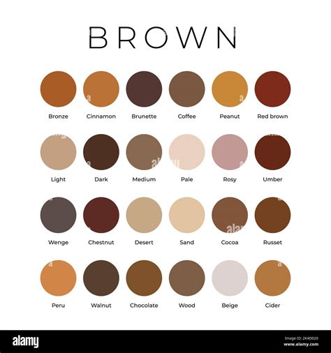 Light Brown Color Palette Code at Angela Hagberg blog