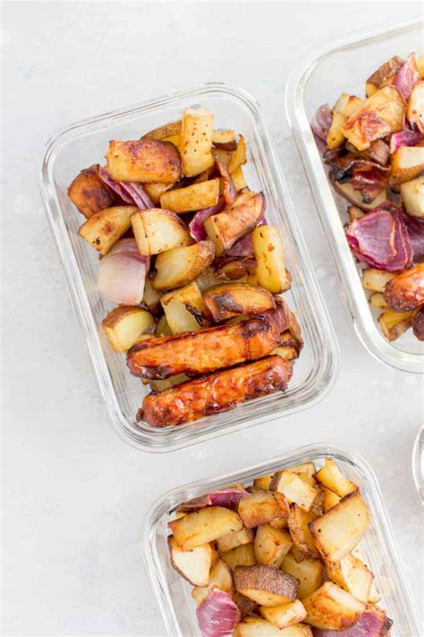 Breakfast Sausage Meal Prep Bowls | Budget Meal Prep