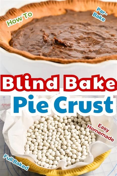 How To Blind Bake Pie Crust