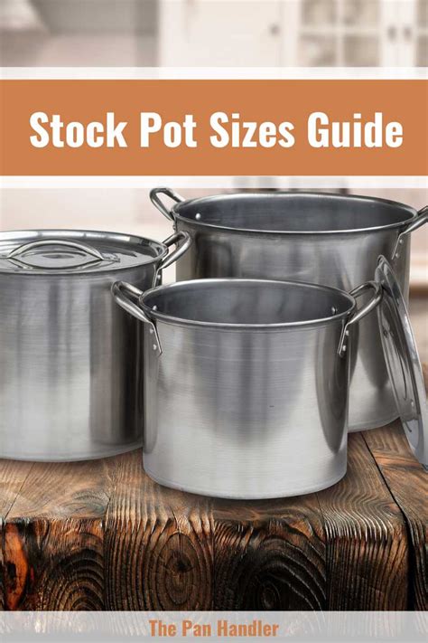 Cooking Pot Sizes Chart at Vivian Carter blog