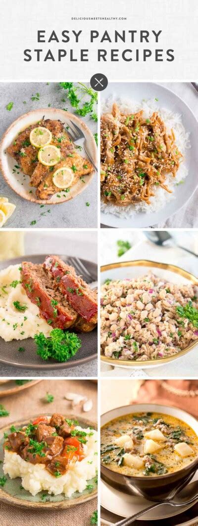 Easy Dinner Ideas You Can Make with Pantry Staples