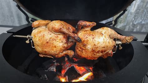 Rotisserie Chicken - Spit Roasted Charcoal Chicken Recipe