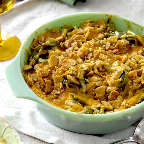Elevate Grandma’s basic Midwest green bean casserole with big flavor?