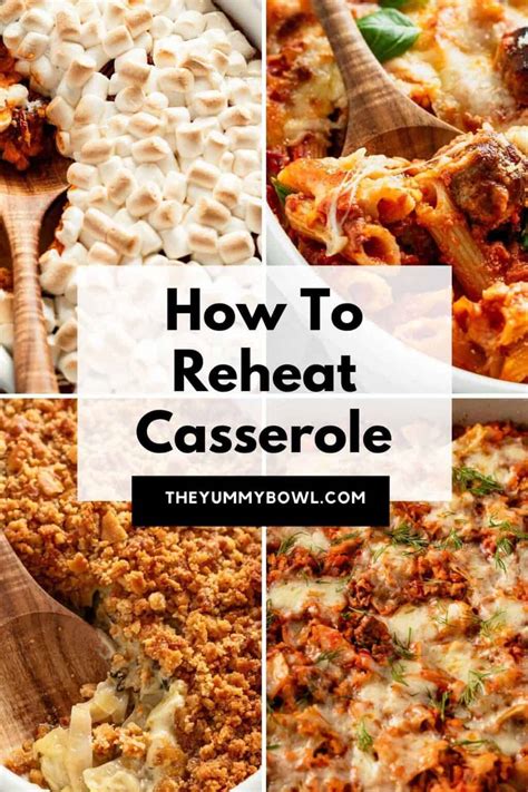 How To Reheat Any Casserole In the Oven So It Tastes Good - The Yummy Bowl