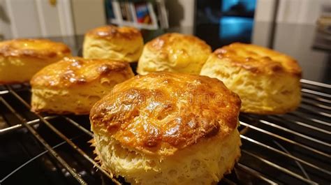 Warm, Buttery Biscuits, Freshly Baked To Golden Perfection, Aroma Fills ...