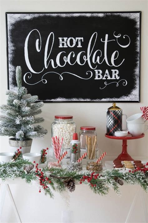 How to Set Up a Hot Chocolate Bar - Beauty For Ashes | Christmas hot ...