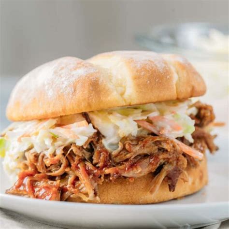 Slow Cooker Pulled Pork in a Mushroom Sauce Recipe