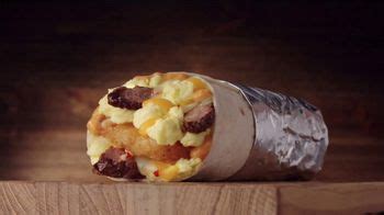 Jack in the Box Steak & Egg Breakfast Burrito TV Spot, 'Beefin’ Up' - iSpot
