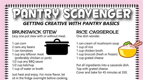 What hearty, big-flavor dinner ideas use common pantry staples for busy weeknights?