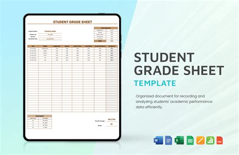 Free Assessment Sheet Templates in Google Sheets to Download