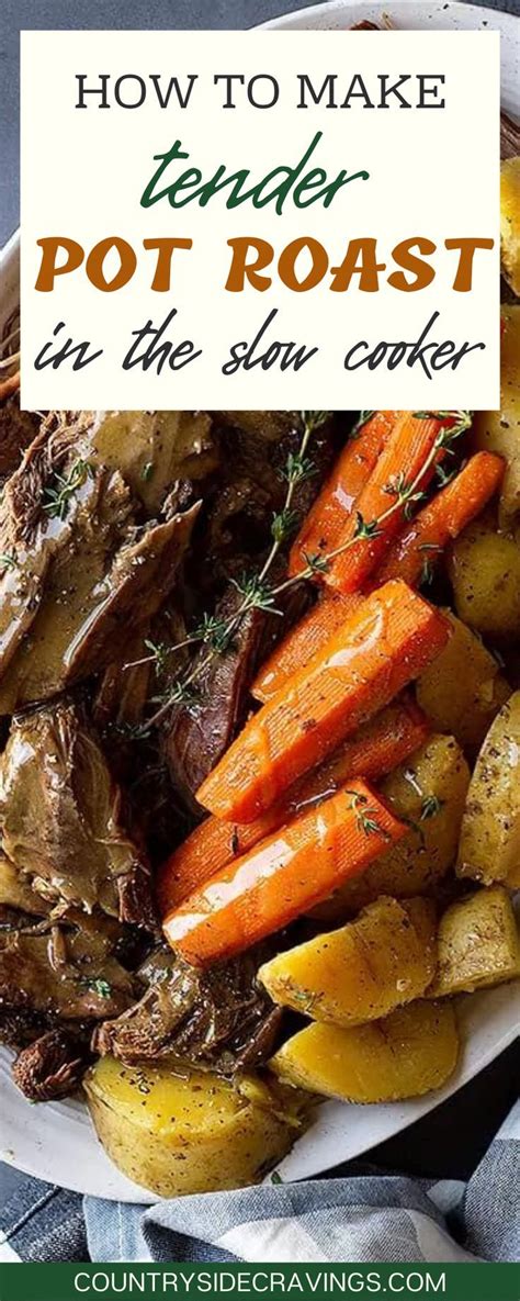 What’s the secret to a ‘big flavor’ tender pot roast without drying it out?