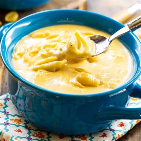 Mac and Cheese Soup - Spicy Southern Kitchen
