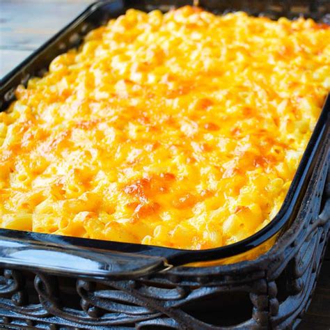 Old School Baked Macaroni And Cheese Creamy Baked Mac And Cheese
