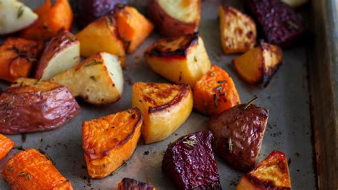 Rosemary Roasted Root Vegetables - Aviva Romm, MD