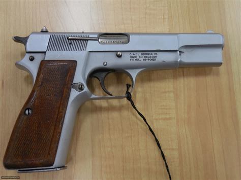 FN BROWNING HI POWER 9MM SATIN FINISH