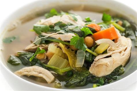 Easy Chicken Soup with Greens - The Lemon Bowl®