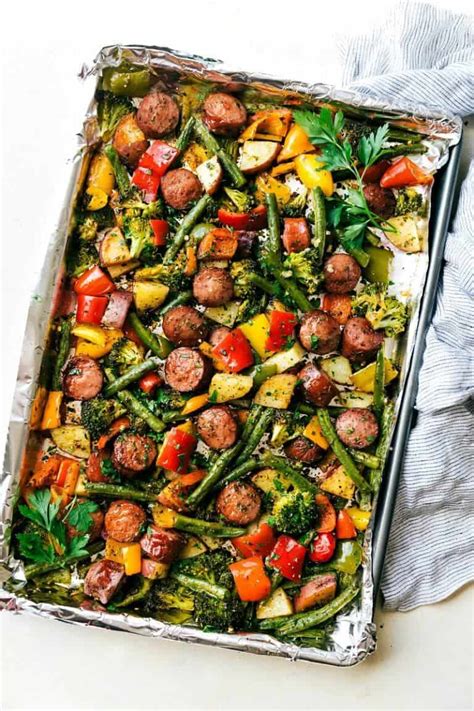 25 Delicious Sheet Pan Dinner Recipes - I Heart Nap Time
