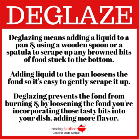 How to Deglaze – Cooking Clarified