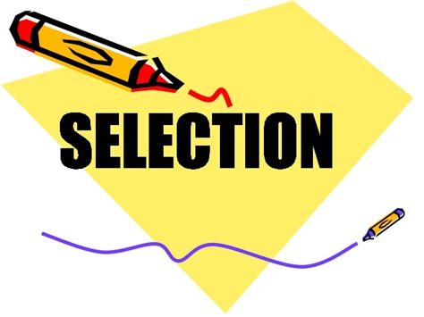 Selection