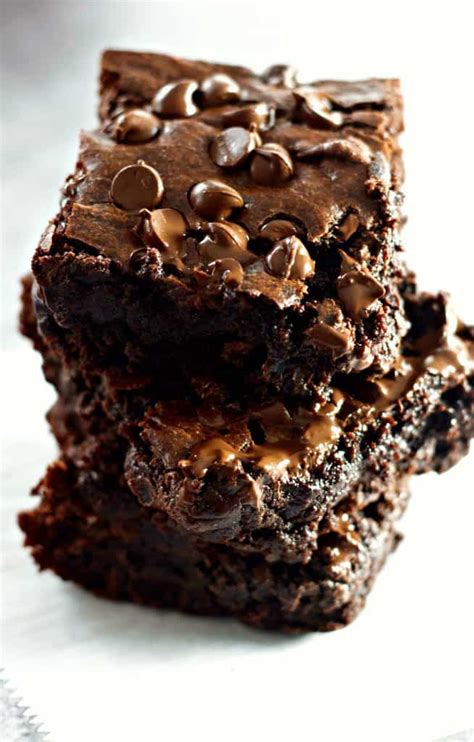 Rich and Fudgy Brownies - Mom Needs Chocolate